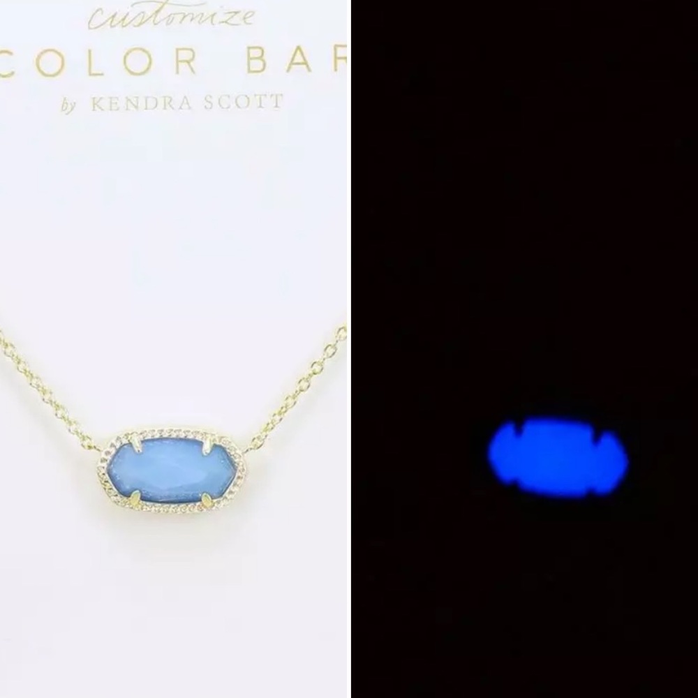 Kendra Scott glow in dark necklace